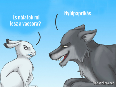 farkas nyuszika vicces k�p