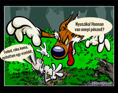 nyúl róka vicc