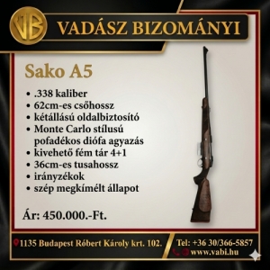 Sako A5 .338 win.mag.