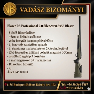 Blaser R8 Professional 2.0 Silencer 8.5x55 Blaser