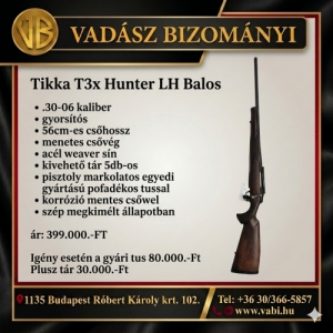 Tikka T3x Hunter LH Balos