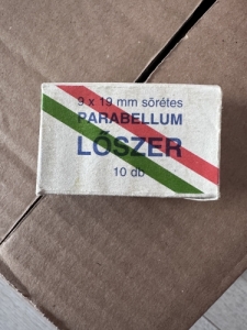 �dor J�zsef  „s�r�tes” 9�19 Parabellum l�szer