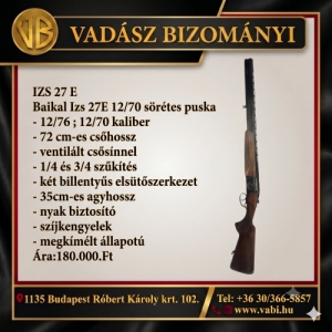 Baikal Izs 27 E