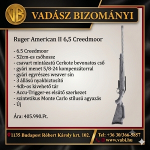 Ruger American II 6,5 creedmoor