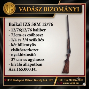 Baikal Izs 58 M 12-es