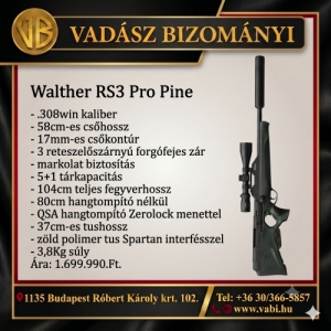 Walther RS3 Pro Pine