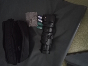 Infiray h�kamera el�t�t CL42 + Rushan bajonett z�ras adapterrel 62mm