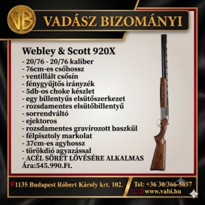 Webley & Scott 920X
