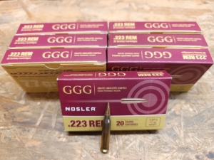 .223 Rem GGG 77gr