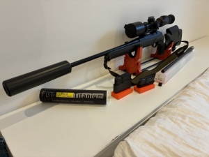 Merkel Helix Speedster .308 �s .243 cs�vekkel, 3d TIT�N hangtomp�t�